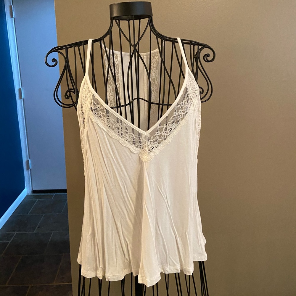 White tank top